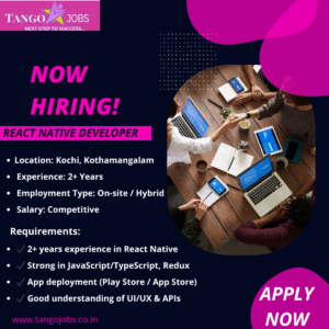 React Native Developer Kochi