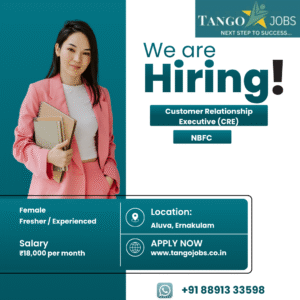 Customer Relationship Executive Aluva Female NBFC Job